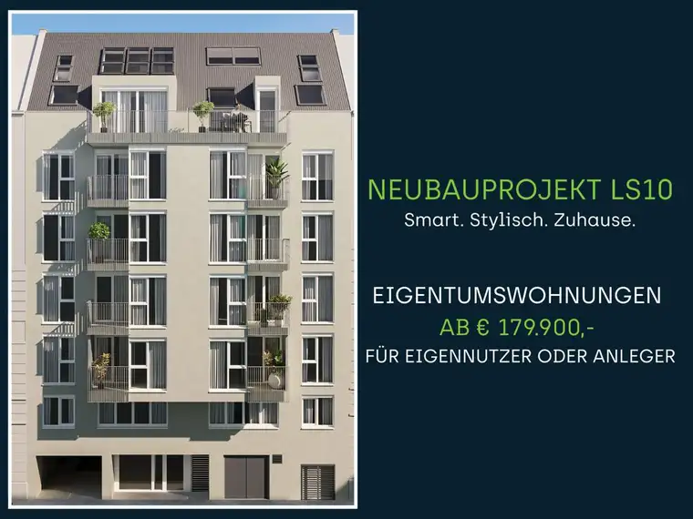 WOHNUNGEN AB € 179.900,- | Nähe Hauptbahnhof - 1100 Wien | Leistbares Eigentum für Eigennutzer &amp; Anleger | Bezugsfertig Herbst 2025