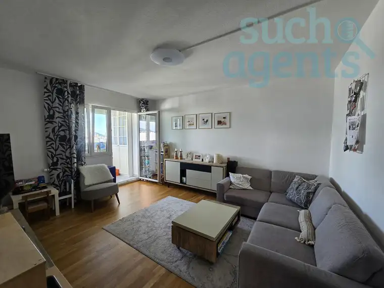 Modernisierte 3-Zimmer Wohnung mit Weitblick