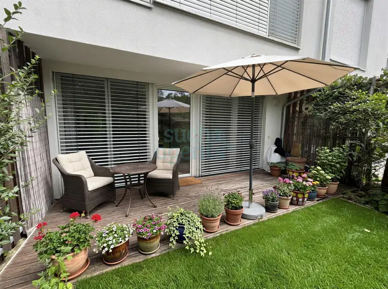 Gartenwohnung mit 2 Zimmer, Terrasse &amp; Vorgarten in absoluter Ruhelage! Barrierefrei