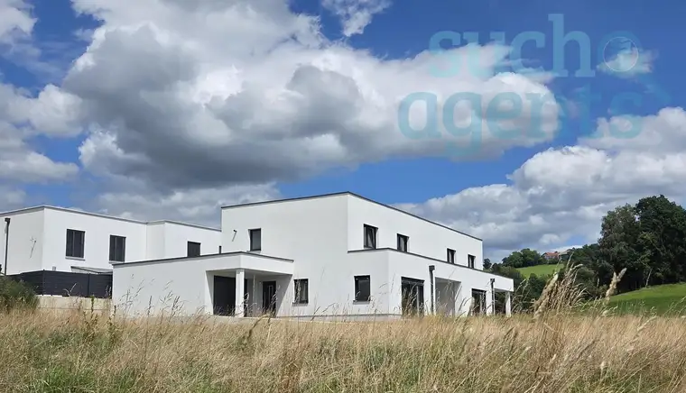 Modernes Wohnen - Doppelhaushälfte mit praktischer Raumaufteilung und Garage