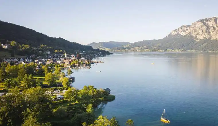 Grundstück mit Seeblick &amp; Wald: Schaffen Sie Ihr Paradies in Unterach am Attersee