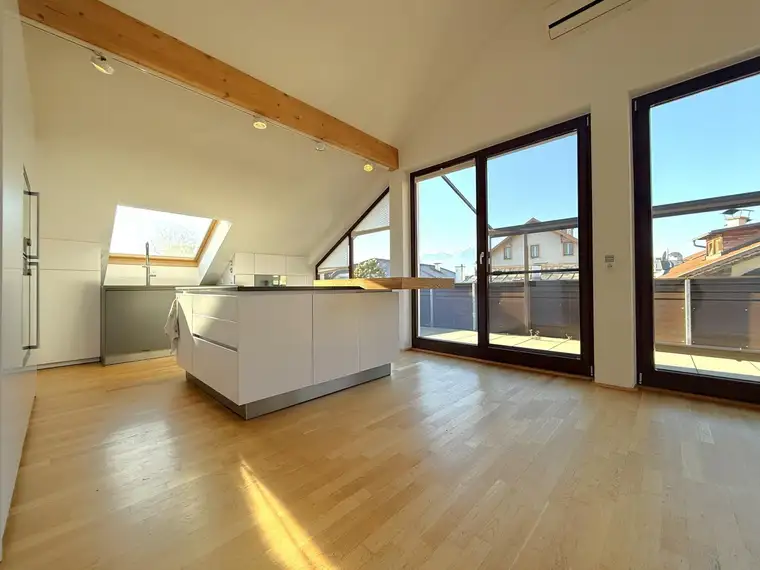 Barrierefreie Dachgeschosswohnung mit Dachterrasse