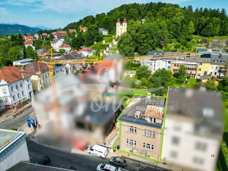 *KREUZBERGL* Altstadthaus mit Blick auf das Kreuzbergl – Rarität in Bestlage von Klagenfurt