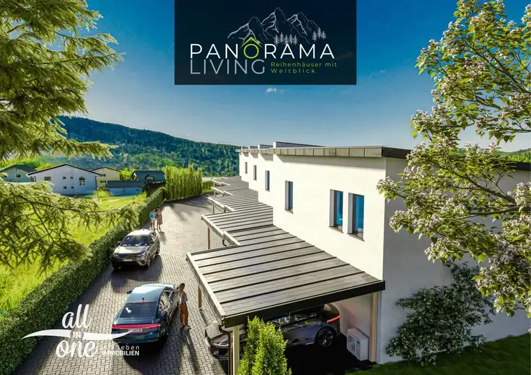 Panorama Living: Hochwertige Neubau Reihenhäuser in massivbauweise für höchste Wohnqualität
