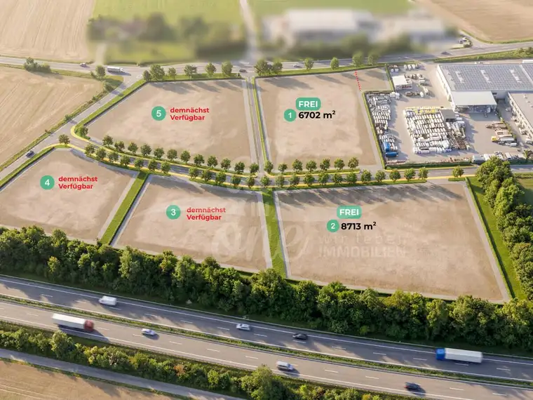 Gewerbegrundstück auf Pacht in Frequenzlage Klagenfurt Ost – direkt an der A2 Südautobahn
