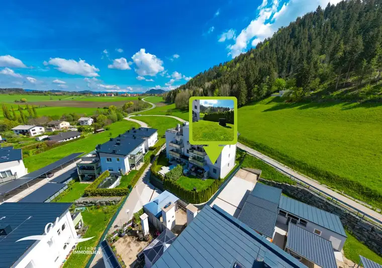 3-Zimmer Wohnung im Wohnpark St. Veit mit Garten und exklusiver Badeteichnutzung