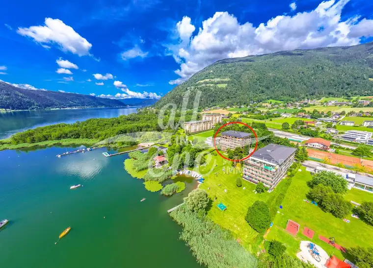 Direkter Seezugang-idyllische Eigentumswohnung am Ossiacher See