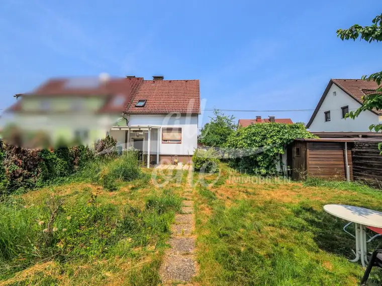 Charmantes kleines Häuschen in Welzenegg mit idyllischem Garten – zentrale und ruhige Lage