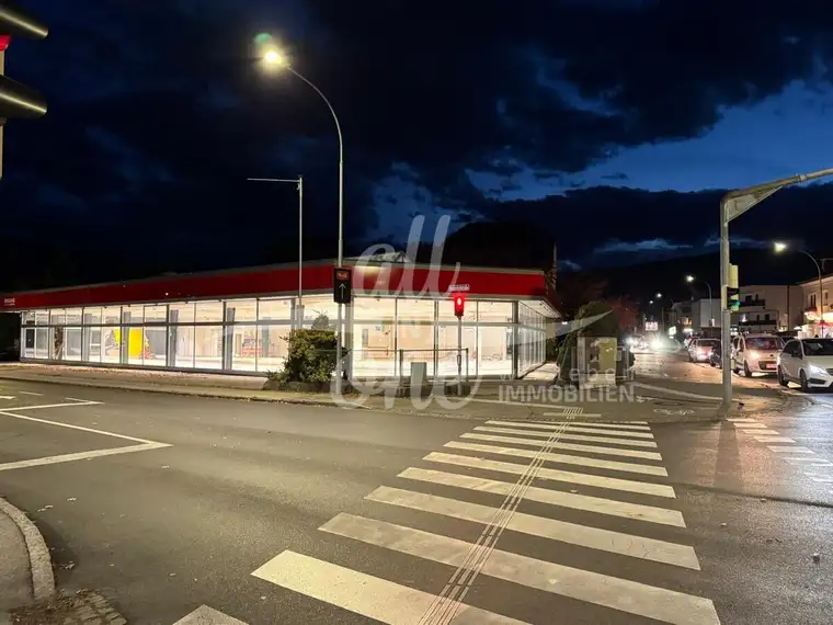 Villach – Gewerbefläche mit außergewöhnlicher Sichtbarkeit an der Ossiacher Zeile