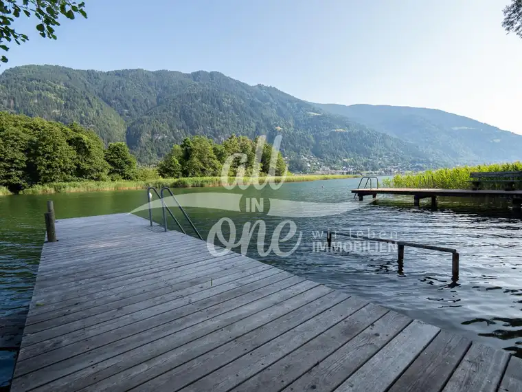 Seezugang am Ossiacher See mit bezaubernder Ferienwohnung zu verkaufen!