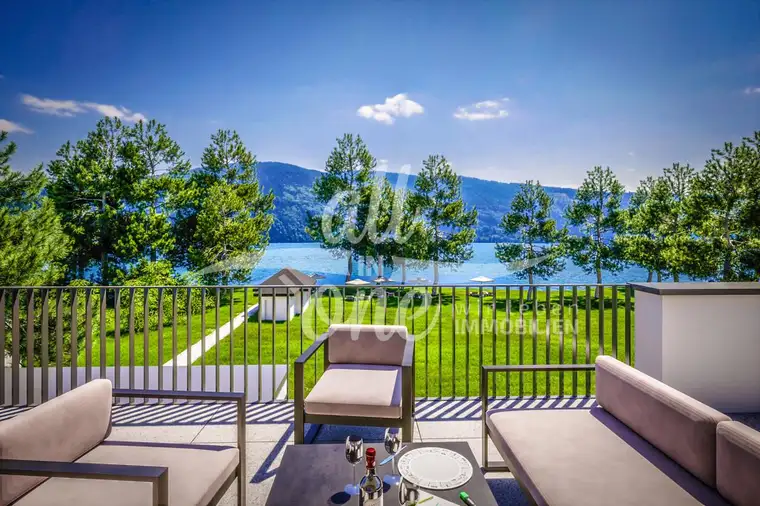 2 Zimmer Eigentumswohnung mit Garten und privatem Seezugang