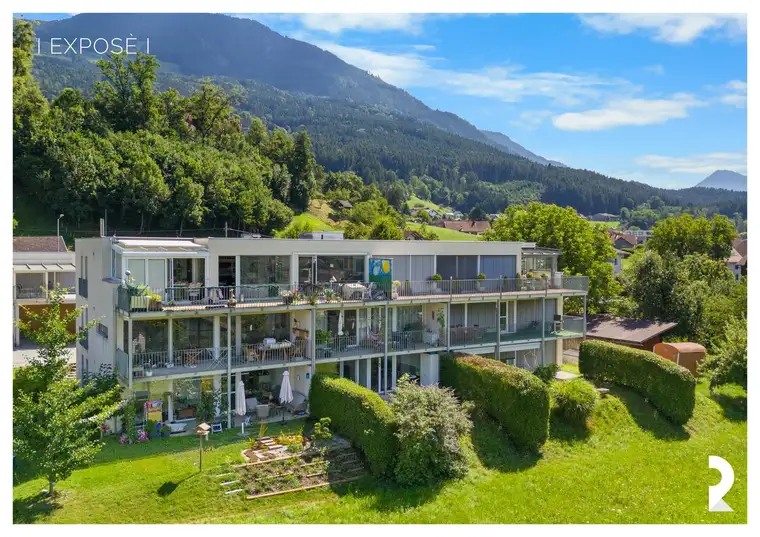 ATTRAKTIVE ANLEGERWOHNUNG MIT GARTEN &amp; BERGBLICK IN SATTEINS