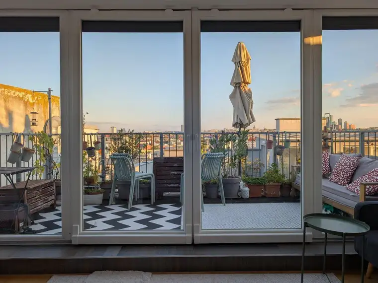 Rudolfsheim-Fünfhaus | Maisonette-DG-Wohnung mit Terrasse