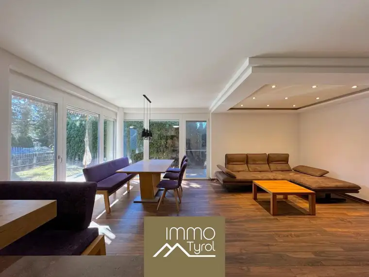 Patsch: Sanierte 3-Zimmer-Gartenwohnung in Sonnenlage