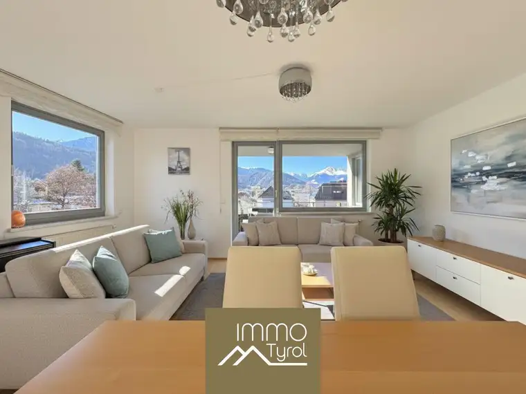 Lichtdurchflutete 4-Zimmer-Eckwohnung mit Südwestbalkon &amp; Bergblick