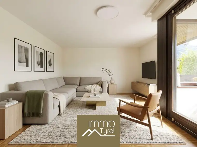 Helle 2-Zimmer-Wohnung mit Loggia und schönem Ausblick in Kufstein