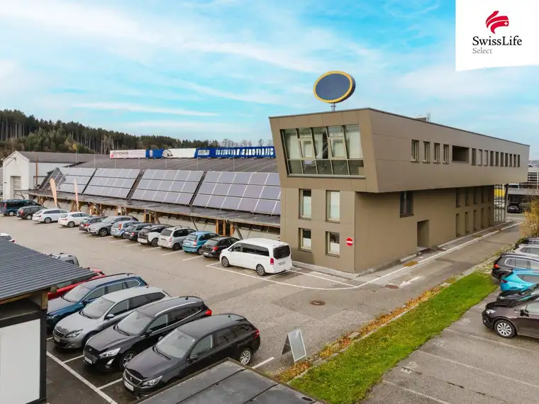 Moderne Büros sowie Halle (Produktion/Lager) | direkt an der Autobahn | sichtbare Werbefläche | top ausgestattet
