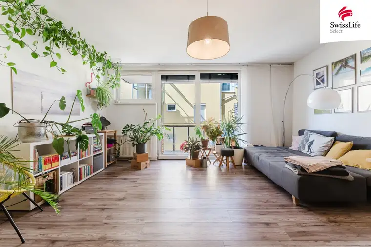 Gmunden | Schöne 2-Zimmer-Wohnung in Seenähe mit Balkon und Carport