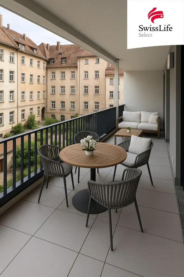 + Lerchenfeld Living - direkt am Gürtel + Aus 2 wird 1 Wohnung | Saniert! mit Fußbodenheizung &amp; Lufwärmepumpe
