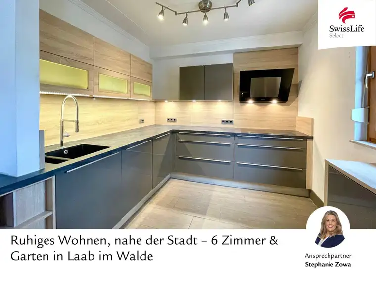 Renovierung erforderlich | 6 Zimmer, 4 Etagen, Sauna – Solide Doppelhaushälfte – Wohnqualität in Laab im Walde