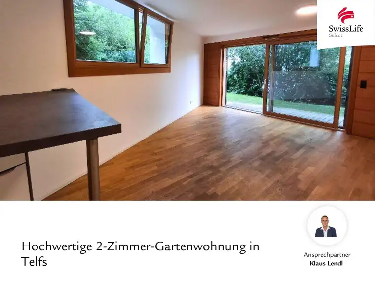 Hochwertige 2-Zimmer-Gartenwohnung in Telfs
