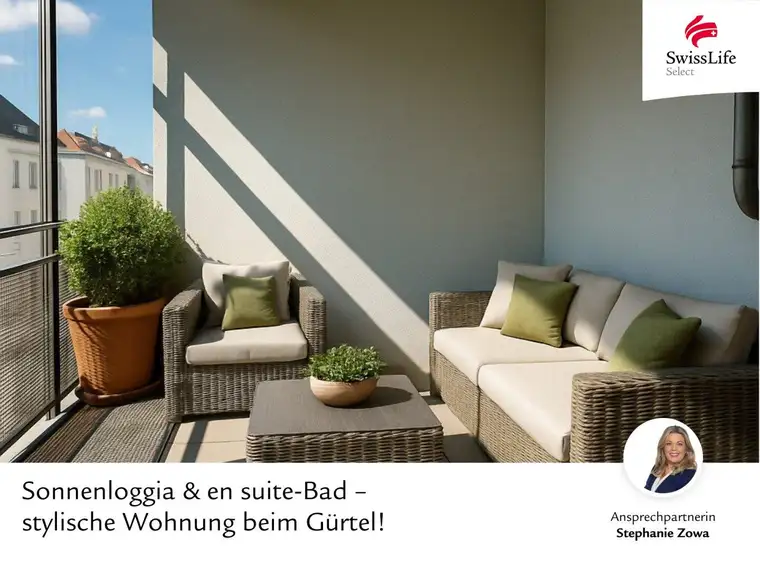 1120 Wien: 2-Zimmer mit Loggia, Schranknische &amp; Tiefgarage