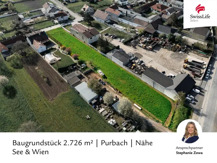 Purbach - Baugrund mit Fernblick in Top-Lage im Nordburgenland