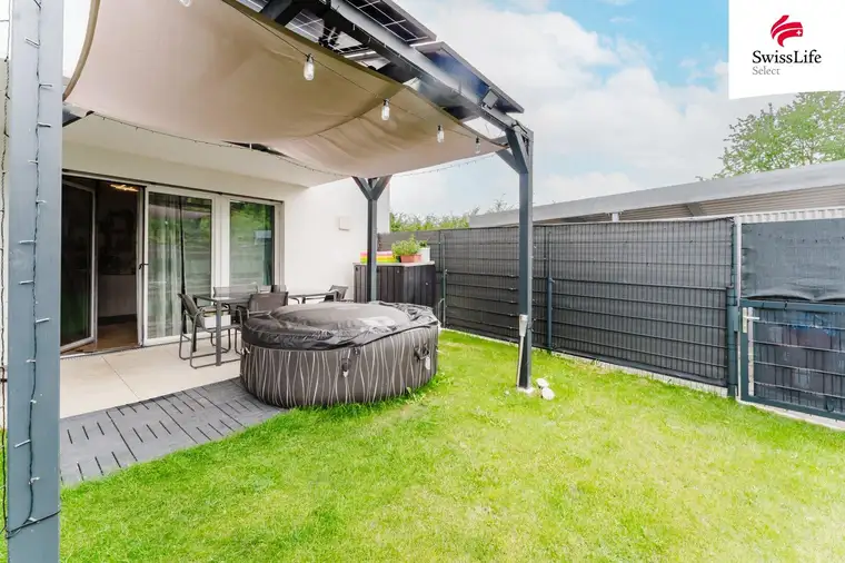 Gartenwohnung mit Garage &amp; Carport