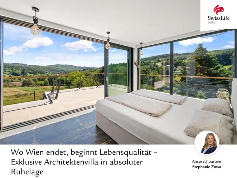 Luxus, Diskretion und Natur in Perfektion – Designerhaus mit unvergleichlicher Privatsphäre