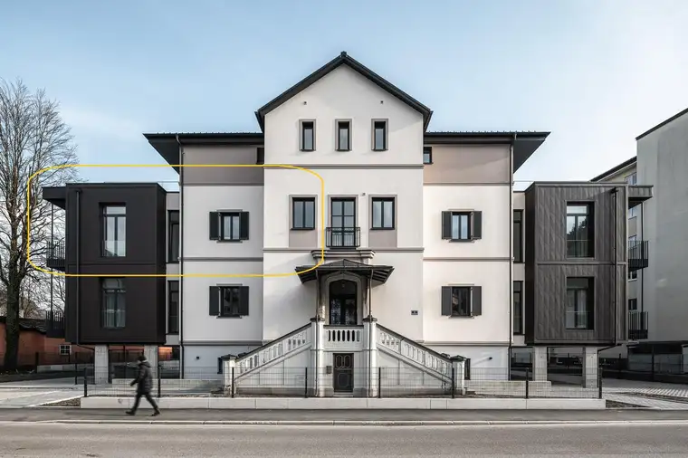 2-Zimmer-Wohnung in revitalisierter Altbau-Villa, direkt neben dem Kurpark! PROVISIONSFREI &amp; ERSTBEZUG!