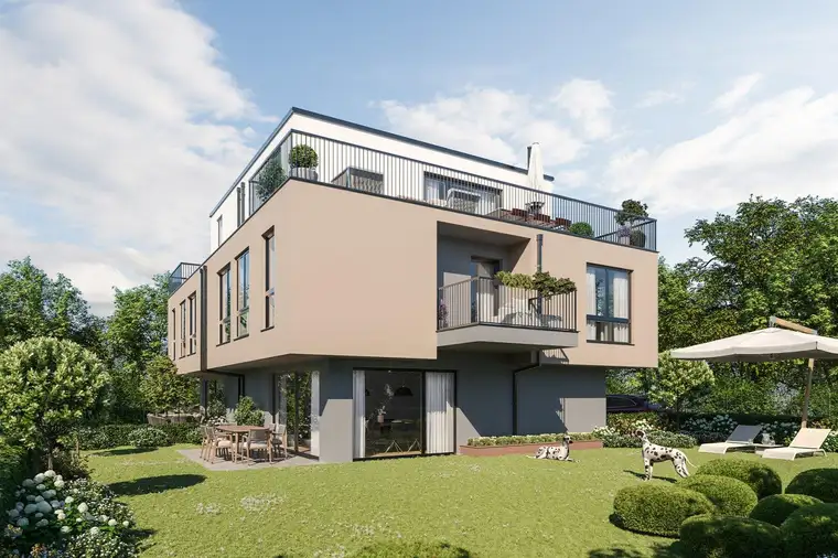 LUXURY VILLA 21 - WÄRMEPUMPE - DECKENKÜHLUNG - ELEKTRISCHE AUßENBESCHATTUNG - PARKPLATZ!