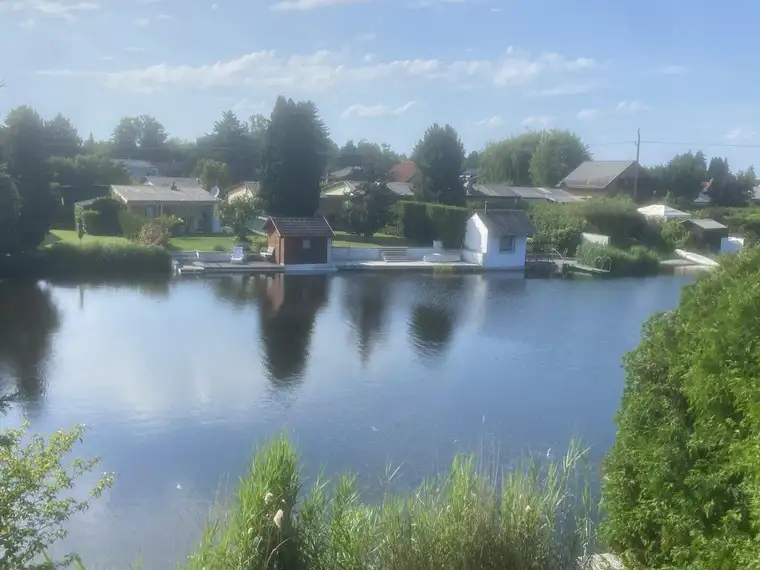 Jetzt ANFRAGEN- Bastlerhit- Traumhaftes Ferienhaus am Neufeldersee IV, Ihr Haus direkt am Wasser