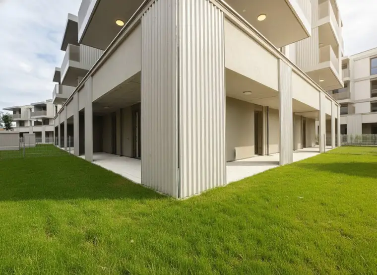 FLORIANI – Quartier am Tullnerfeld - Stilvolle Eckwohnung mit großer Terrasse &amp; Garten - Viele Extras für ihr Wohlbefinden - Nähe Bahnhof Tullnerfeld - PROVISIONSFREI