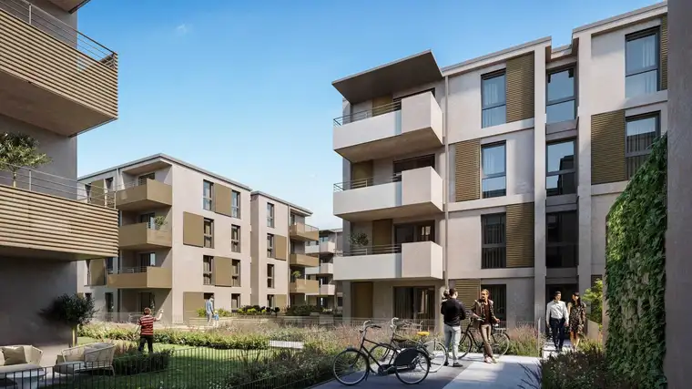 2-Zimmer Wohngenuss mit Balkon - Geförderte Mietwohnung in St.Pölten/ Teufelhof - Hochwertige Ausstattung - 1 Stellplatz inklusive