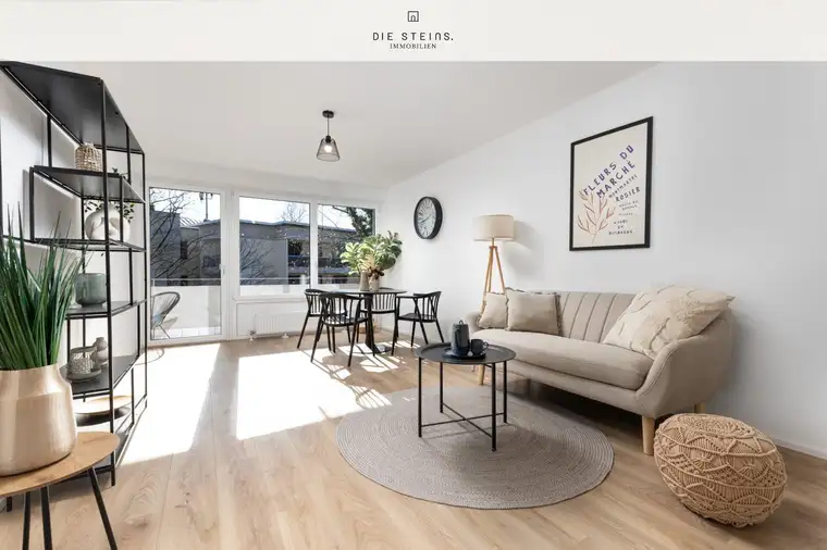 *PROVISIONSFREI* Kernsanierte 3-Zimmer-Wohnung in Nonntal mit Balkon &amp; Tiefgaragenplatz