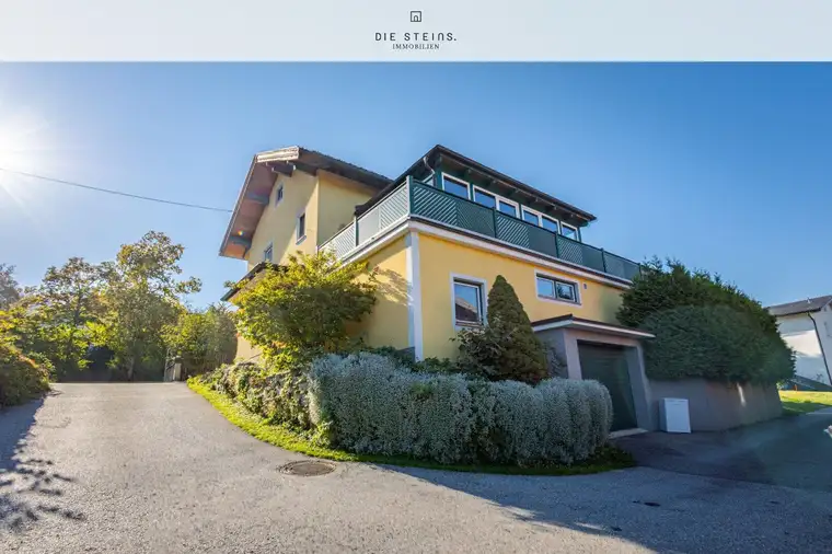 Viel Platz für Ihre Wohnideen – Familienhaus mit Wintergarten, großer Dachterrasse und Garage in Hallwang