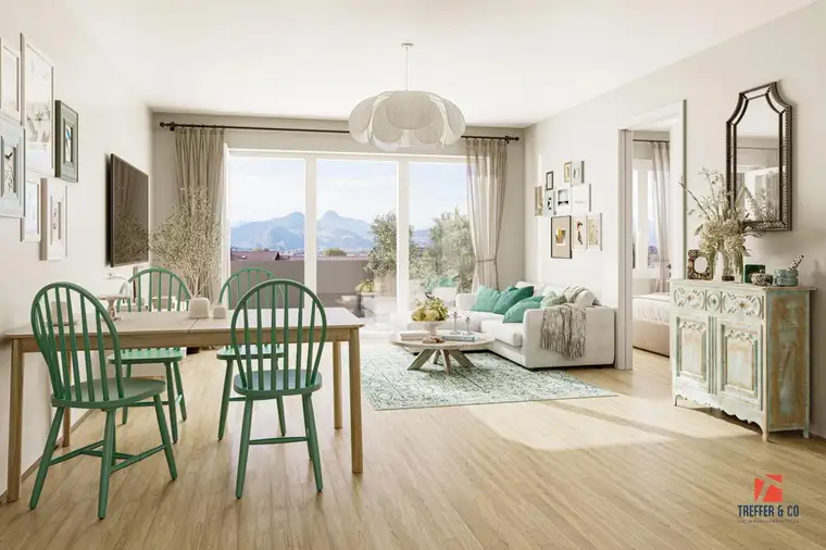 Top 18 – Freundliche 2-Zimmer-Wohnung mit sonnigem Balkon und viel Wohnkomfort