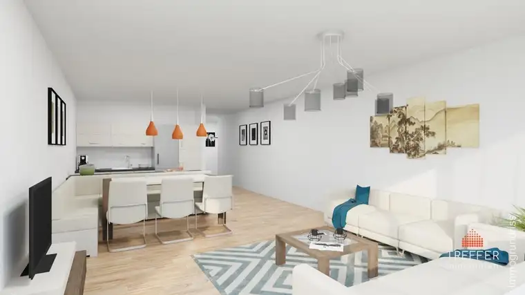 Top 9 – Linde: Großzügige 4-Zimmer-Wohnung mit Balkon im 1. OG
