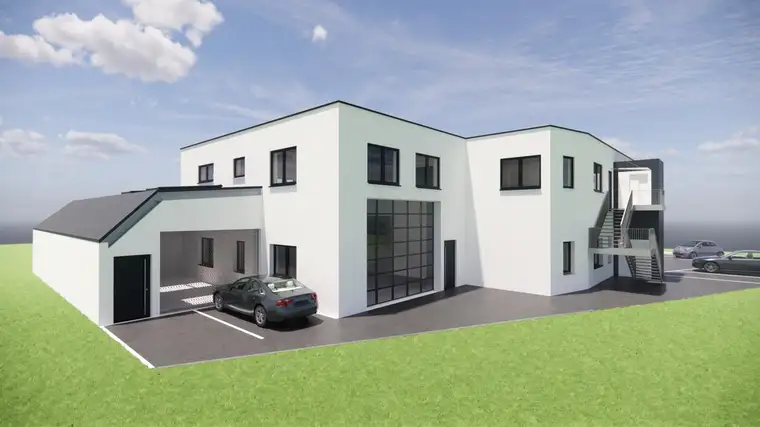 Neubauprojekt Kleinfeld Ebbs: Büro / Werkstatt zu vermieten