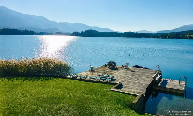 Exklusive Residenz am Faaker See mit traumhaftem Seeblick und privatem Seezugang!