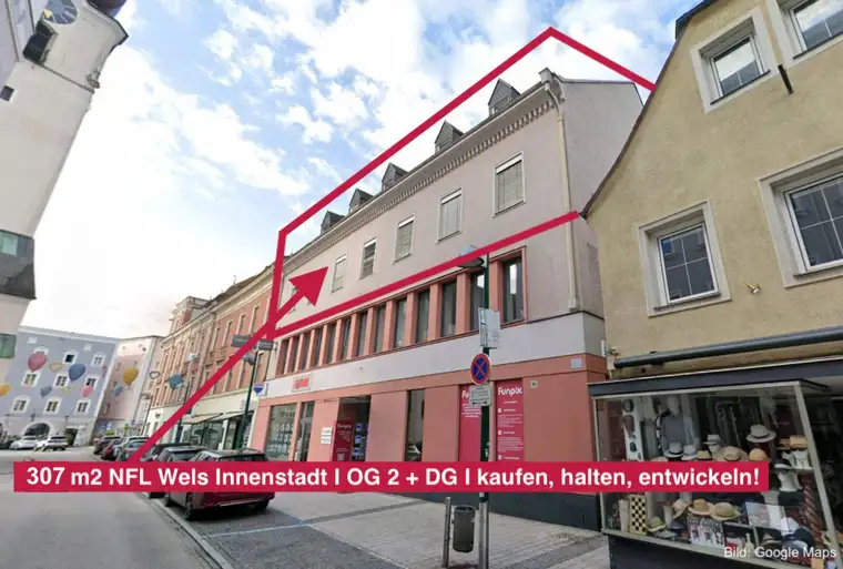 11,9 % Rendite I Innenstadt Wels – Anlageobjekt mit Fix-Cashflow &amp; Entwicklungspotenzial!
