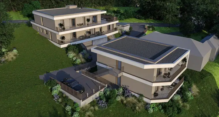 Wohnen wie im Haus: Stilvolle Gartenwohnung mit viel Platz und Privatsphäre – Neubauprojekt „Thalblick“ I Haus B - TOP 2