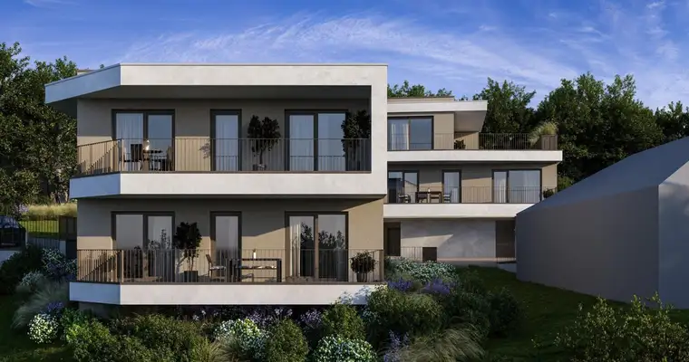 Wohnen wie im Haus: Stilvolle Gartenwohnung mit viel Platz und Privatsphäre – Neubauprojekt „Thalblick“ I Haus B - TOP 1