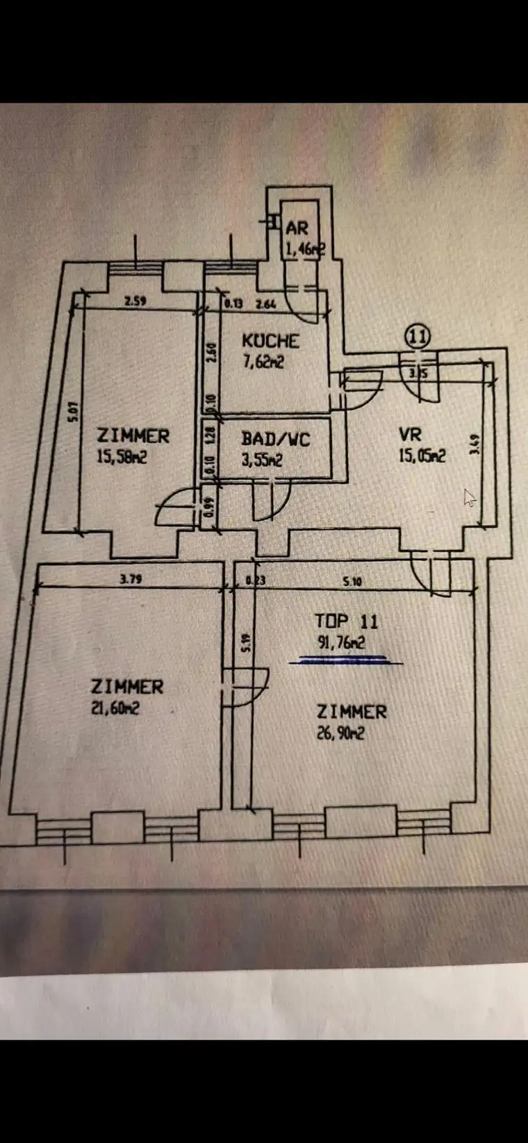 Wunderschöne Renovierte 3-Zimmer Altbauwohnung mit Aufzug Nähe Augarten