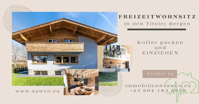 FREIZEITWOHNSITZ - Traumhafte Alpenvilla perfekt saniert, 6 Zimmer, Sauna!
