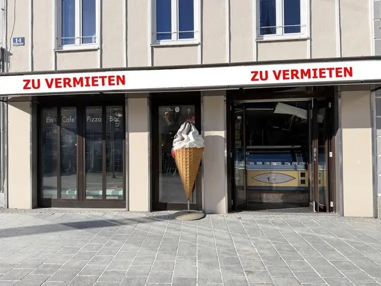 Eiscafé sucht neuen Pächter! Zentral in Ried im Innkreis