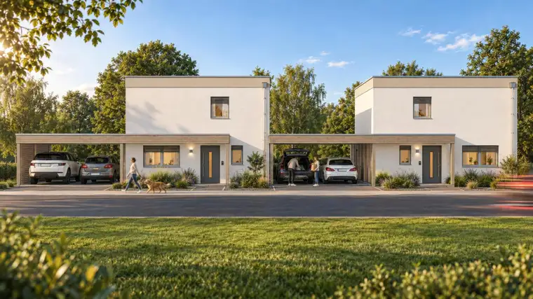 sonniges Einfamilienhaus inkl. Grundstück (EFH 2/1) - Willkommen zu Hause im Grünen!
