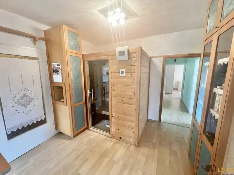 Nur 300 Meter ins Winter-Paradies! Großzügige Familienwohnung mit Sauna