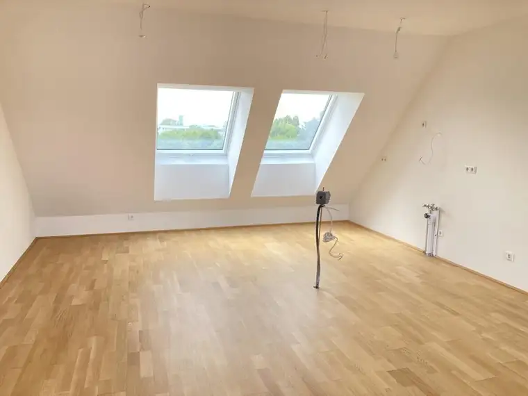 Erstbezug im Herz von Großjedlersdorf!Terrassentraum im DG: 2,5 Zimmer mit Weitblick *Provisionsfrei*