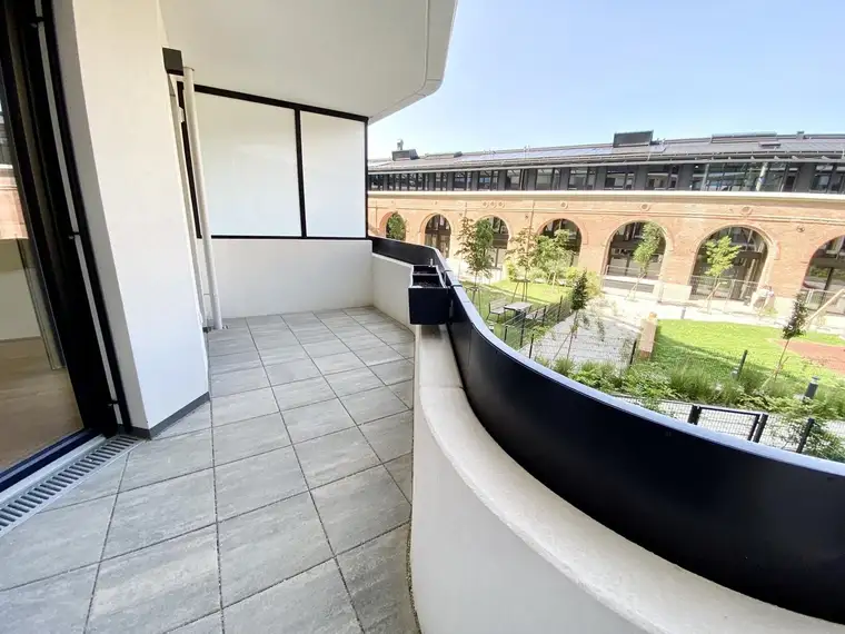 NEUBAU-ERSTBEZUG: Hofseitige 2 Zimmer nahe dem Hauptbahnhof Wien!